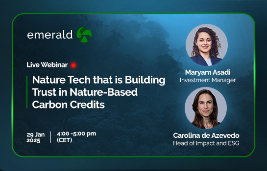 Nature Tech that is Building Trust in Nature-Based Carbon Credits